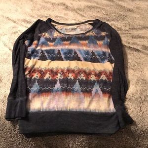 Maurice's size 2 Tribal sweater